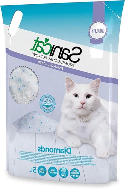 Kattenbakvulling Silica - Klitvrije Kattenbakvulling - Geurvrij Houden - Superabsorberend - 5 L - Transparant