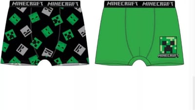 Minecraft Boxershort - 2 Stuks - Onderbroek - 10 Jaar