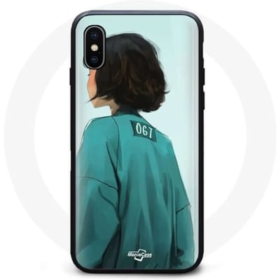 Coque Squid game Kang Sae Byeok No 067 Iphone XS Max