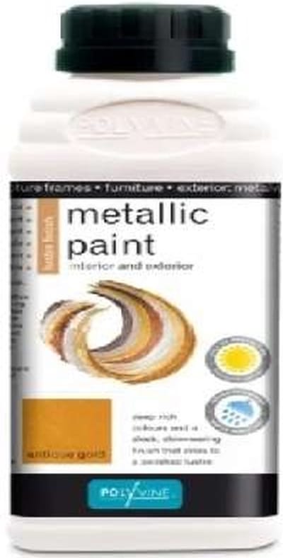 Polyvine Metallic Lak Bleekgoud 2 Liter