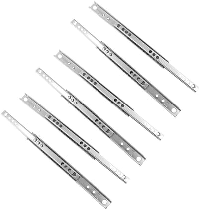 Dailygoods- Ladegeleiders 182 mm - Ladegeleider Bodemmontage - Ladegeleider Onderbouw - Schuifrails - 2 Laags - 100 lbs Capaciteit
