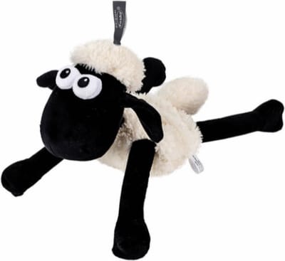 Shaun het Schaap Warmteknuffel Fashy - magnetronknuffel schaap - opwarmknuffel - warmie - knuffel schaap
