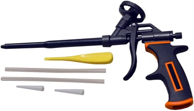 TRUTZHOLM Schuimpistool Teflon 168811 - Heavy Duty Bouwschuimpistool Antikleef - Professioneel PU-Schuim Montageschuimpistool