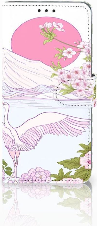 Boekhoesje voor Huawei P30 Pro Telefoonhoesje met Pasjes Bird Standing