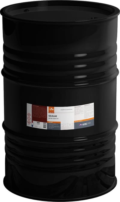 OAF PRO Silolak (Beton Teercoat) 200 liter - Bitumenverf - Beschermt betonnen veevoeder- en mestsilo's - Overrijdbaar met landbouwvoertuigen - Na droging niet giftig en reukloos