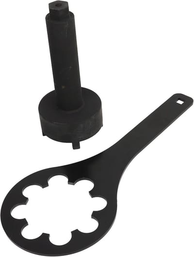 Lagermoersleutel Set - Aanhaalsleutel Gereedschap - Motoronderhoud Boot - Zware Metaalconstructie - 37.7 x 14.7 x 12.9 cm