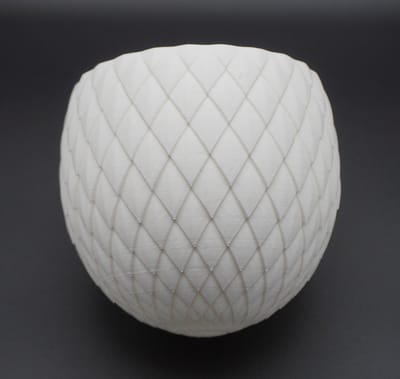 4one6 industries - De Draak Egg Muur Plantenpot - Bloempot - Voor Kamerplanten - Wit