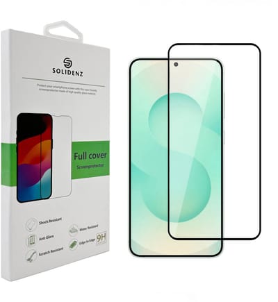 Solidenz Screenprotector - Geschikt voor Samsung Galaxy S25 Edge - Premium Fullcover