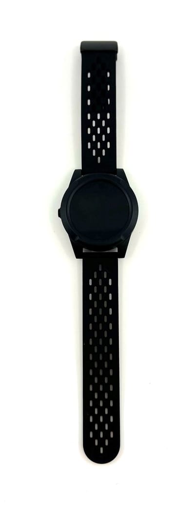 mijnSOS®- Horlogeband- Comfort- 22mm- Magneetsluiting- Zwart - Premium- Plus- Smart-Universeel