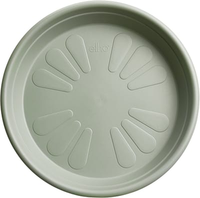 Elho Universele Schotel Rond 40 - Schotel voor Binnen & buiten accessoires - Ø 40.0 x H 5.8 cm - Tijmgroen