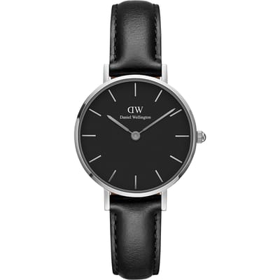 Daniel Wellington DW Watch Petite Sheffield Black Silver 32mm