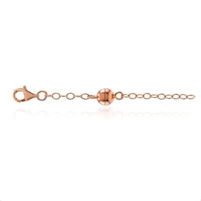 Cavill - Elegante Zilveren Ketting - 925 Sterling Zilver - Rosé Verguld - Magnetische Sluiting - Moderne Halsketting - Veilig & Stijlvol