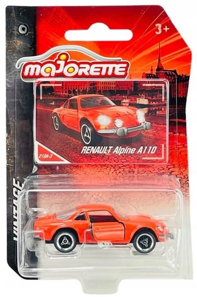 Majorette Renault Alpine A110 Vintage Modelauto 1:64 Oranje