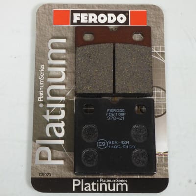 ferodo remblokje voor motorfiets bmw 750 k 75 1985-1988 75/k569 / av / ar nieuw