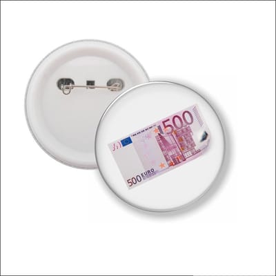 Button Met Speld - 500 euro