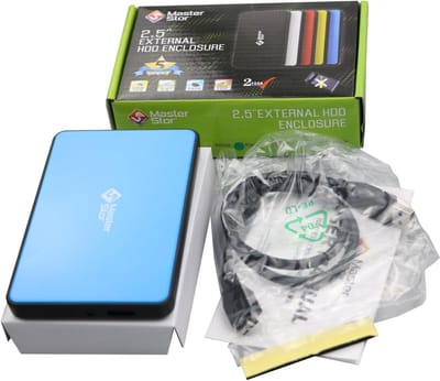 Externe Harde Schijf - Draagbare Opslag - Bestanden Opslaan - Supersnelle USB 3.0 - 1 TB - Blauw