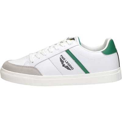 PME Legend PME Legend Eclipse Sneakers wit Imitatieleer