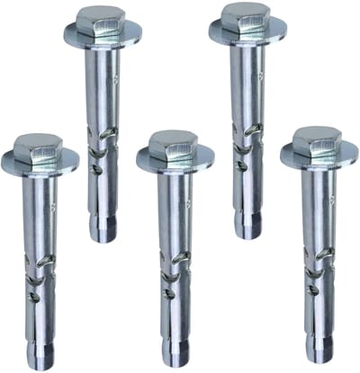 Set Boutankers - Pluggen met Huls - Beton Bevestigen - Hoge Breukvastheid - Ø8mmx61mm M6 - Verzinkt