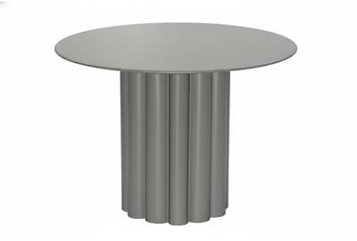 Vente-unique Metalen bijzettafel - Kaki - WODOLI