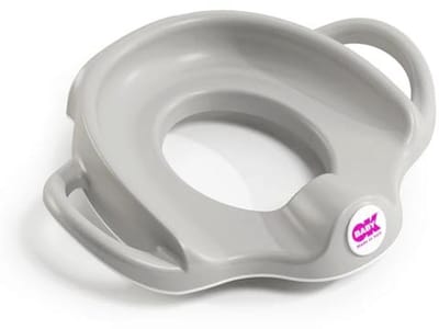 Toiletverhoger met antisliprand - Ergonomisch ontwerp met hoge rug voor optimaal comfort - Gewaardeerde handgrepen voor extra stabiliteit