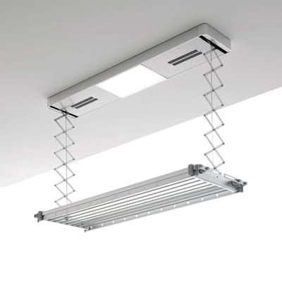 Foxydry 160 cm PRO electrisch plafonddroogrek met verwarming - 160 X 53 X 25 cm