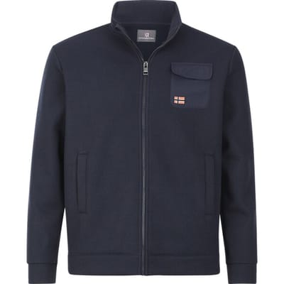 Sweatvest HALSTROM donkerblauw