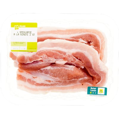 Speklapje a la minute 2 stuks