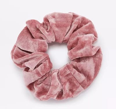 Scrunchie - Fluweel - Velvet - Haarwokkel - Elastiekje - Haaraccessoires - Froesel - Elastiek - Wokkel - Hair scrunchie - Haarelastiek - Haarband - Roze - Jonyx