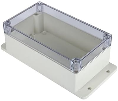Waterdichte Elektrische Doos voor DIY Projecten, Instrumenten en Voedingssystemen (158 x 90 x 64 mm, Transparant)