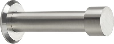 SOTECH kapstokhaak Tuula RVS geborsteld lengte: 73 mm incl. plaatje en bevestigingsset
