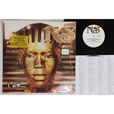 LP Plaat NAS Ik Ben... C268773 COLUMBIA 1999 VS Rap HipHopRB Gebruikt