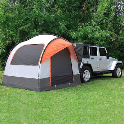 Autoluifel - Voertent - Kamperen - Waterbestendig - 240x240x210cm - Grijs