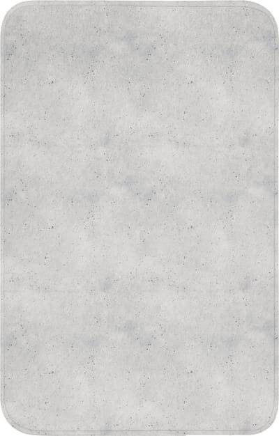 WC mat 50x80 cm - Antislip - Grijs - Beton - Neutraal - Toiletmat - Vloermat - Douchemat - Toilet tapijt - Toiletmatten