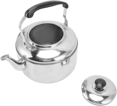 Theeketel RVS - Fluitketel Keuken - Water Koken - Grote Capaciteit - 55 Liter - Zilver