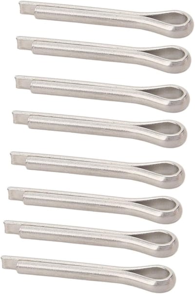 20 Stuks Scheepspropeller Splitpen voor Buitenboordmotoren - Compatibel met 20 Pk, 6 Pk, 8 Pk, 9,9 Pk, 15 Pk - Reserve Splitpennen - Bootaccessoires