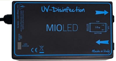 MIOLED UV Water Desinfectie voor veilig water in je Camper, Caravan, Boot of Tiny house | Levensduur tot 8 Jaar.