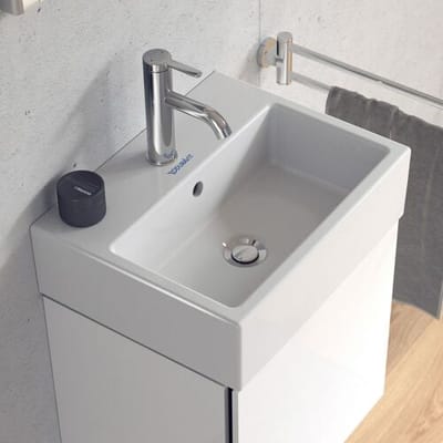 Duravit Vero Air wash hand basin with 1 tap hole 45 x 35 cm 0724450000