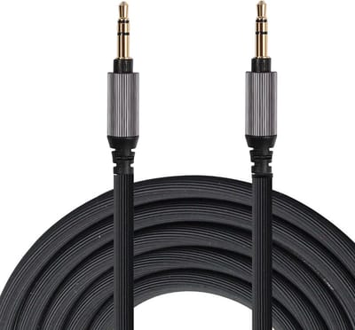 Dailygoody - Audio Kabel - 1.3m Vervangingskabel - Tangle Free - 3.5mm - Geschikt voor Sony Hoofdtelefoons