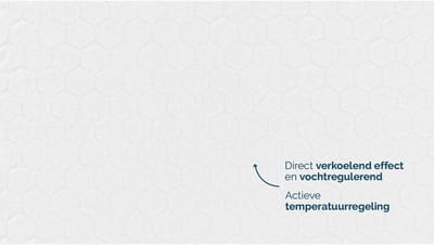 B Bright Hoeslaken Extra Verkoelend - 120 x 200/210 cm - wit