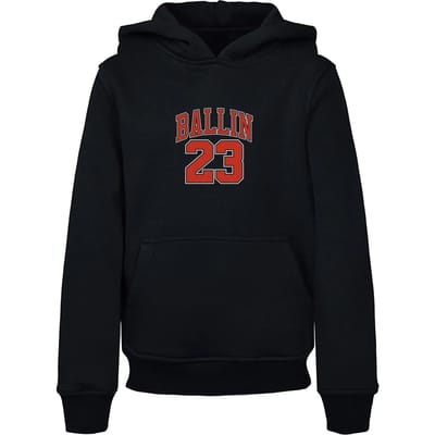 Mister Tee - Kids Ballin 23 Kinder hoodie/trui - Kids 158/164 - Zwart