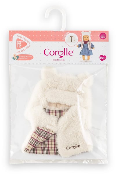 Corolle Poppen Winterset Kostuum Kleine Ontdekker 30cm - Poppenkleding.