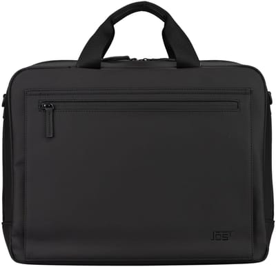 JOST laptoptas business tas met laptopvak Halmstad Business Bag 2C Black zwart