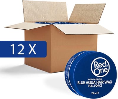 Red One Wax Aqua Blauw - Voordeelpakket - 12 stuks