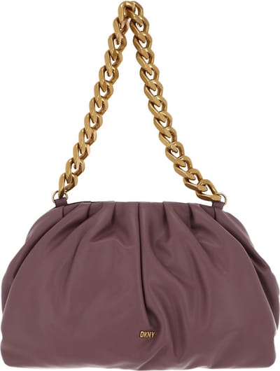 DKNY Schoudertas Avondtas Presley PU Shoulder Bag Vntg Rose Oud roze