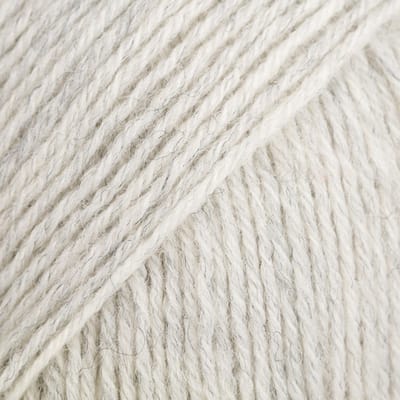 DROPS Fabel Uni Colour - 114 licht parelgrijs - Wol Garen