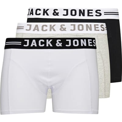 JACK & JONES- SENSE TRUNKS 3-PACK NOOS - Heren - Trunks
