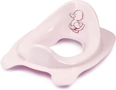 Kinder toiletbril - Zindelijkheidstraining - Zelfstandig naar toilet - Ergonomisch ontwerp - 40x15x25 cm - Roze