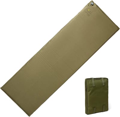 Zelfopblazend Kampmatje voor Militair Gebruik - Olijfgroen
