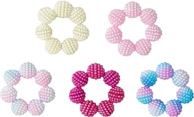 5-delige set stressverlichtende fidget ringen tegen stress en angst – verstelbare sensorische vingerringen met puntige kralen voor ontspanning en massage (voor dames en heren)