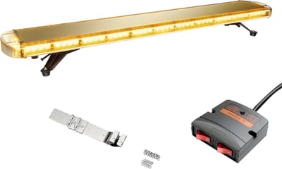 96 LED Noodwaarschuwingsbalk Oranje 131cm voor Alle Voertuigen